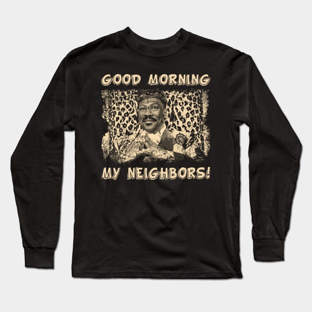 Coming To America Royal Adventures Of Prince Akeem Long Sleeve T-Shirt by MakeMeBlush